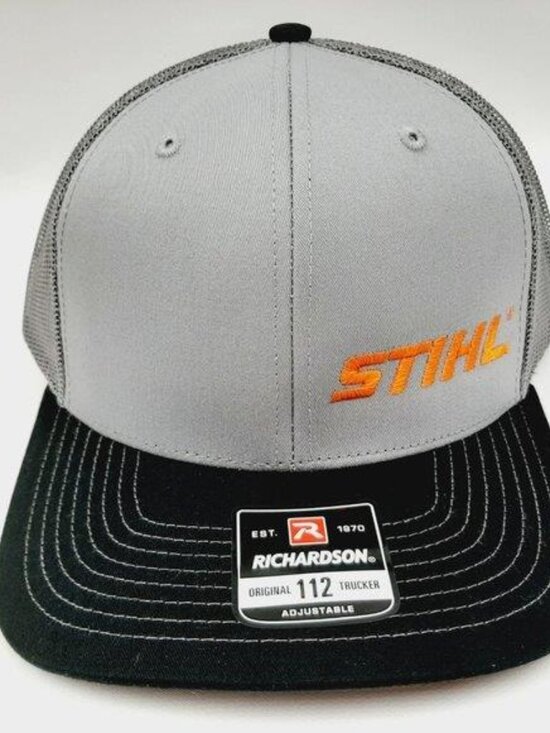 Stihl Richardson 112 Trucker Hat USA Direct Embroidered Mesh Snapback NWT Retro